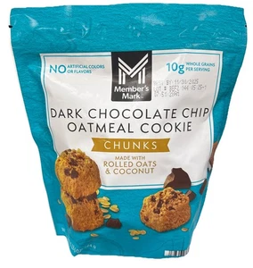 Menmber's Mark Dunkle Schokolade Chip Haferflocken Cookie 22 Oz - Bild 1 von 2