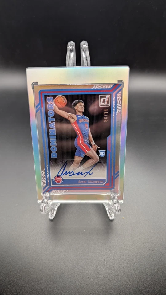 Ausar Thompson Donruss Rookie Auto  Dominators /99 - Image 1 of 2