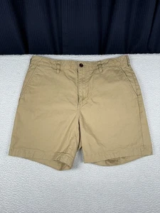 Best Made Co Shorts Herren 34 khaki Chino - Baumwolle Leinen - 6" Schrittlänge - Bild 1 von 11