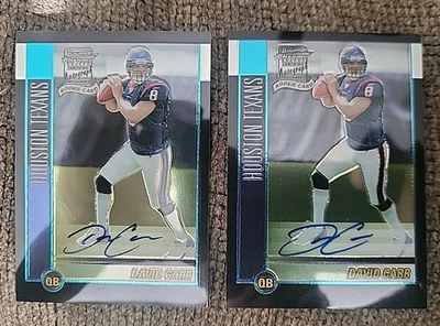 (2)2002 Bowman Chrome - Rookie Autographs David Carr #226 (AU, RC)🔥🔥🔥 - Image 1 of 4