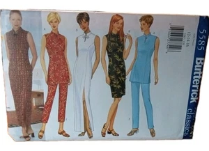 Butterick #5585 Dress & Pants Fast & Easy Sewing Pattern Sizes 12,14,16 UNCUT  - Picture 1 of 4