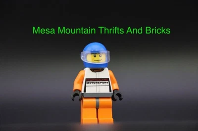 LEGO® Porsche 911 GT Driver Minifig sc008 Speed Champions Race Car Driver 75912 - Image 1 of 4