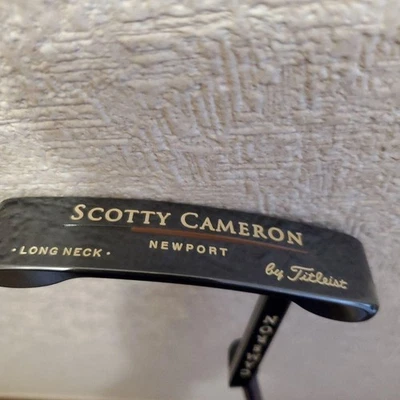 SCOTTY CAMERON Tel3 NEWPORT LONG NECK Putter RH With Head Cover - Image 1 of 4
