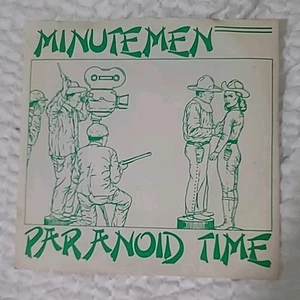 RARE MINT CONDITION MINUTEMEN PARANOID TIME 7" EP 45 VINYL SST RECORDS (1980) - Picture 1 of 7