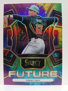 2024 Panini Select Select Future Tommy Troy #21 Tie-Dye Prizm 17/25!! - Bild 1 von 10
