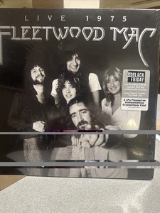 Fleetwood Mac Live 1975 Limited Edition RSD Black Friday 2 Lp Clear Vinyl  - Picture 1 of 7