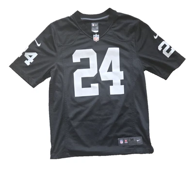 Camiseta de fútbol americano Nike On-Field Charles Woodson para hombre M Oakland Raiders local NFL Foto 1 de 4