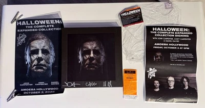 John Carpenter SIGNED Halloween Complete Collection 6 Vinyl Box Set - Amoeba - Image 1 of 4