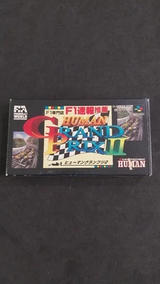 HUMAN GRAND PRIX II SUPER FAMICOM SFC JAPAN GIAPPONESE USATO COMPLETO - Immagine 1 di 4