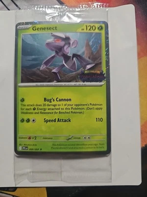 Genesect 008/094 Mega Evolution Phantasmal Flames Stamped Best Buy Promo, Sealed - Image 1 of 2