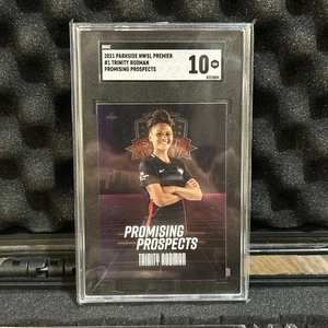 2021 Parkside NWSL Premier Promising Prospects Purple Trinity Rodman SGC 10 /500 - Bild 1 von 2