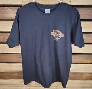 Harley Davidson Playa del Carmen Mexico T-Shirt von Yazbek Gr. Large schwarz - Bild 1 von 8