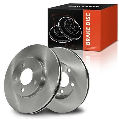 2件装前盘式制动转子适用于克莱斯勒普利茅斯霓虹道奇SX 2.0 2003-2005 — 第 1/4 张图片