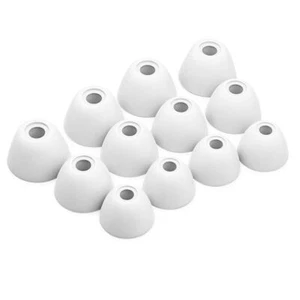 12 x Gommini Auricolari in Silicone per Samsung Galaxy Buds 1 Cuffie in Bianco - Foto 1 di 5