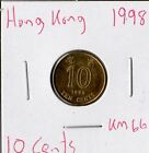 Coin Hong Kong 10 Cents 1998 KM66