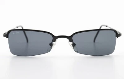 Ray-Ban Sunglasses RB 3170 006/6 51 19 Black Metal Sunglasses Italy 2002 - image 1 of 4