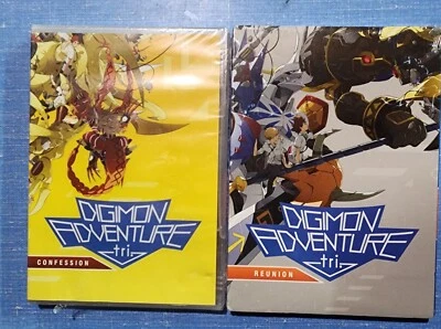 Digimon Adventure Tri: Reunion Future & Confession Set (3 DVD Lot)  - Image 1 of 4