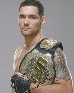 Chris Weidman, MMA, UFC, Signed, Autographed, 8x10 Photo.. - Picture 1 of 2