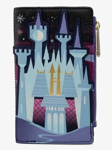 Loungefly Disney Cinderella Magic Castle Series Flap Wallet Princess NWT - Picture 1 of 3