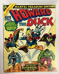 Howard the Duck #12 - Marvel 1976 - Treasury Edition Near Mint Condition - Picture 1 of 10