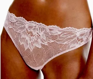 Authentic Sexy Calvin Klein Pink Thong Lace G-String - X-Small - Last 1 In Stock - Picture 1 of 3