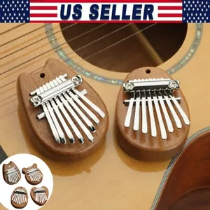 8 Key Mini Kalimba exquisite Finger Thumb Piano Marimba Musical good accessory - Picture 1 of 21