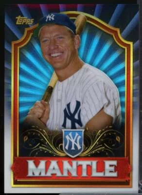 Mickey Mantle Card 2011 Topps Value Box Chrome Refractors #MBC1  - Image 1 of 2
