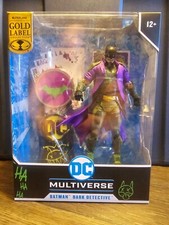 McFarlane Toys DC Multiverse Statuetta Batman (The Dark Knight Returns) (Jokerized) (Gold Label) 18 Cm - Action Figure Collezionabile Con Base E Carta