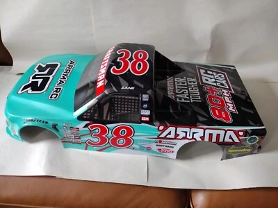 ARRMA 2023 LE No.38 F150 NASCAR TRK Bdy Teal: Infrctn 6S, ARA410018 - Image 1 of 4