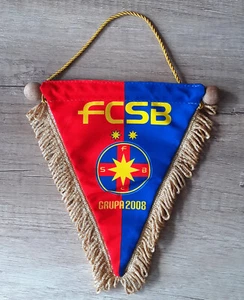 FCSB 2008 FC Embroidered Pennant Steaua Bucharest Romania Football - Picture 1 of 2