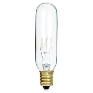 8 Pk Satco 03714 25T6/CL/E12/120V/CD S3714 Clr Tubular Picture Light Bulb Bulbs - Picture 1 of 3