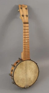 Small Antique 1920s Gretsch Clarophone Banjolele 4-String Banjo Ukulele NR - Picture 1 of 12