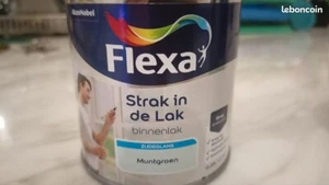 Flexa Peinture Intérieure Satinée Vert Menthe - 250ml - Foto 1 di 3
