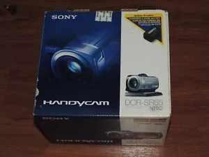 Neu versiegelt – Sony Handycam DCR-SR65 40 GB HHD Camcorder – silber – 027242728219 - Bild 1 von 1