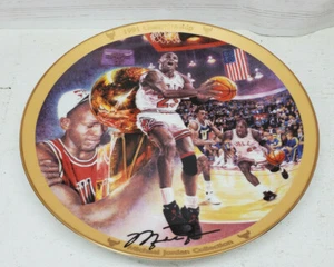 Placa de campeonato 1991 Bradford Exchange Michael Jordan Return To Greatness S1 - Imagen 1 de 3