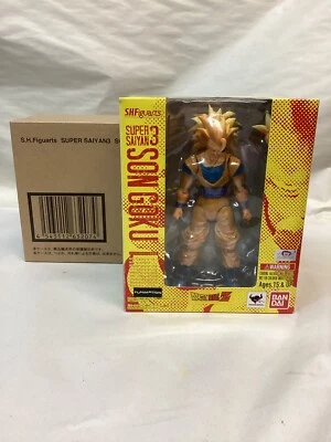 Bandai S.H. Figura de acción Figuarts Dragon Ball Z Super Saiyan 3 Son Goku NUEVO Foto 1 de 4