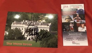 PRÄSIDENT JOE UND JILL BIDEN SIGNIERTE POSTKARTE WASHINGTON DC MIT JSA COA!!! d - Bild 1 von 5