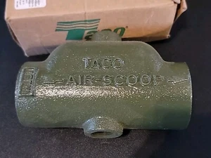 NEW Taco 831080 Radiant Heating 1” NPT Air Scoop Model 25497Z New In Box - Picture 1 of 4