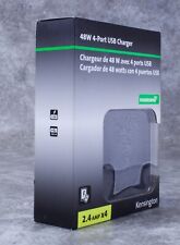 Kensington 48W Powerwhiz 4 Port USB Charger *NEW*