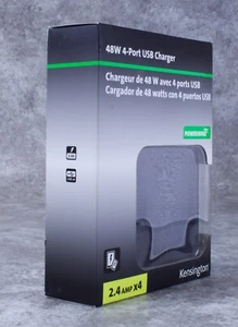 Kensington 48W Powerwhiz 4 Port USB Charger *NEW* - Picture 1 of 1