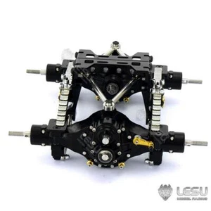 LESU Metal Rear Suspension Set for 1/14 For TAMIYA RC Tractor Truck Axles Model - Picture 1 of 11