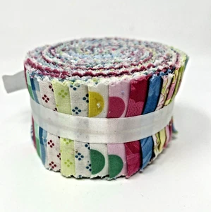 Torte da tè Free Spirit Jelly Roll di Verna Mosquera 30 pz, strisce 2 1/2", nuove - Foto 1 di 7