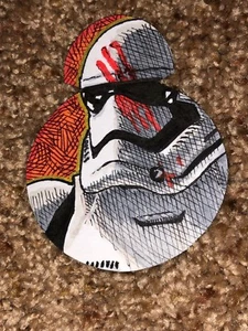 Star Wars Artist Sketch Card 1/1 BB-8 Die Cut Stormtrooper by JM Smith - Picture 1 of 1
