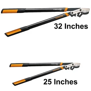 L5532, L5525 Fiskars PowerGear II Steel Compound Bypass Lopper - Picture 1 of 19