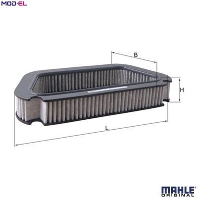 FILTER CABIN AIR LAK 176 FOR AUDI A8L BBJ/ASN 3.0L BPK 3.1L BDX 2.8L BNG 3.0L A8 - Image 1 of 4