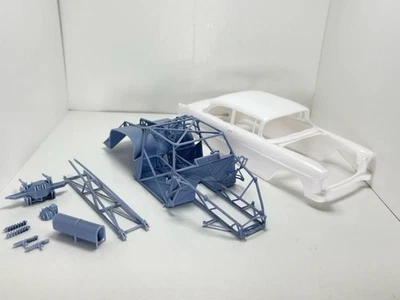 3D Printed 25.1 Drag Chassis for AMT 1955 Chevy Kit - Fits Tri-Five Models - Image 1 of 4
