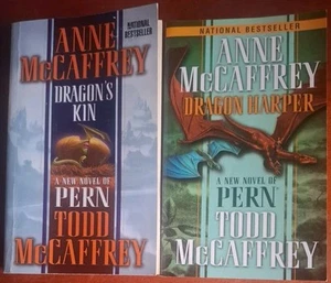 Anne & Todd Mccaffrey: Dragon's Kin #4 & Dragon Harper #6, Dragonriders Of Pern - Bild 1 von 10