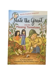 Nate the Great and the Missing Tomatoes by Andrew Sharmat (2022) NEW - Foto 1 di 3