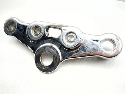 00-07 Harley Davidson Softail Deuce FXSTD Top Upper Triple Clamp Tree - Immagine 1 di 4