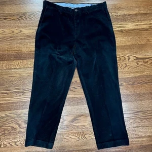 Polo Ralph Lauren Cord Chino Hose Herren 36x30 Schwarz Stretch Classic Fit - Bild 1 von 9